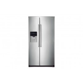 Samsung - Refrigerador Side By Side 25 Pies Cúbicos Fábrica de Hielo Automática con Power Cool RS25H5005SL/EM-TecnologiadelHogar
