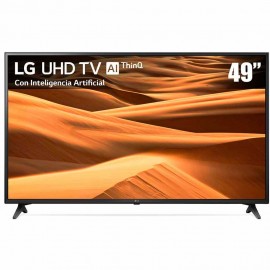 LG - Pantalla 49" - LED 4K UHD TV AI ThinQ 4K 49UM7100PUA 49UM7100PUA-TecnologiadelHogar-
