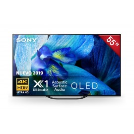 Sony - Pantalla OLED XBR-55A8G 55" 4K HDR - Procesador X1 - Xtreme Android TV - Negro XBR-55A8G-TecnologiadelHogar-