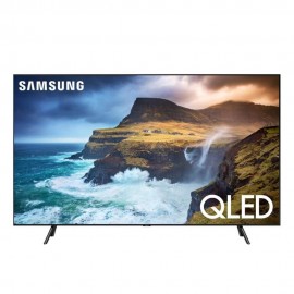Samsung - Pantalla de 65" - Plana - Q-LED - 4K Ultra HD - Smart TV - HDR - QN65Q70RAFXZX - Negro QN65Q70RAFXZX-TecnologiadelHoga