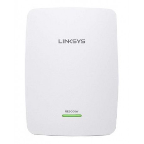 Linksys - Expansor de rango inalámbrico N-300 - Blanco LKS RE3000W-TecnologiadelHogar-Extensores de red