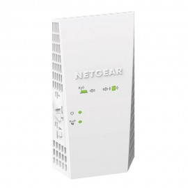 NetGear - Extensor de rango Wi-Fi de doble banda Nighthawk AC1900 - Blanco EX6400-TecnologiadelHogar-Extensores de red