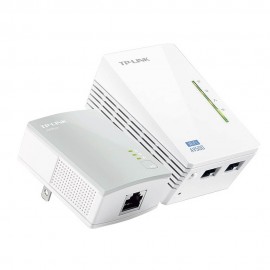 TP-Link - Powerline AV500 + Expansor de red - Blanco TL-WPA4220 Kit-TecnologiadelHogar-Extensores de red