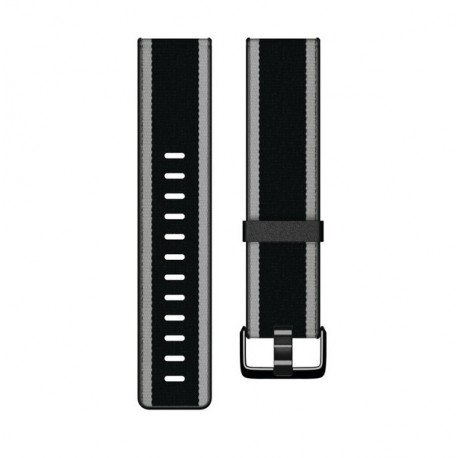 Fitbit - Correa de Tela Tejida - Versa / Versa Lite  - Chico - Negro FB166WBBKGYS-TecnologiadelHogar-Bandas y Correas