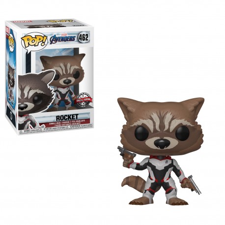 Funko Pop Avengers Rocket Exclusivo - Comics 890000000000-TecnologiadelHogar-