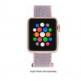 Insignia - Correa / Banda de Nylon para Apple Watch 38 / 40 mm - Rosa MD-AWB38PNYV-TecnologiadelHogar-Para Apple Watch