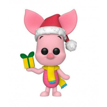 Funko - Pop Disney Holiday  Piglet Navidad - Multi 43330-TecnologiadelHogar-