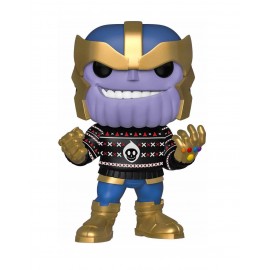 Funko - Pop Marvel Holiday Thanos - Multi 43336-TecnologiadelHogar-