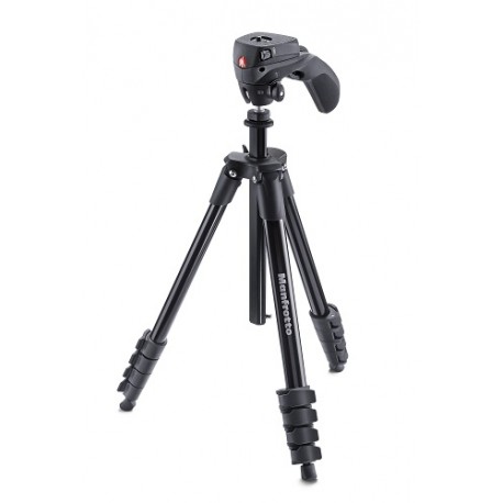 Manfrotto - Tripié Mkcompactac N-Bk - Negro MKCOMPACTACN-BK-TecnologiadelHogar-Tripies y Monopies