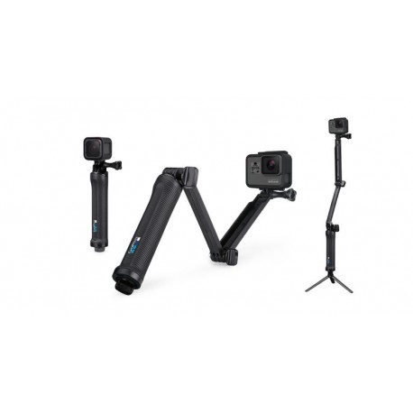 GoPro - Tripie Plegable 3 Way - Negro AFAEM-001-TecnologiadelHogar-Tripies y Monopies