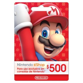 Tarjeta de Regalo NINTENDO 500 MXN V2 799000000000-TecnologiadelHogar-