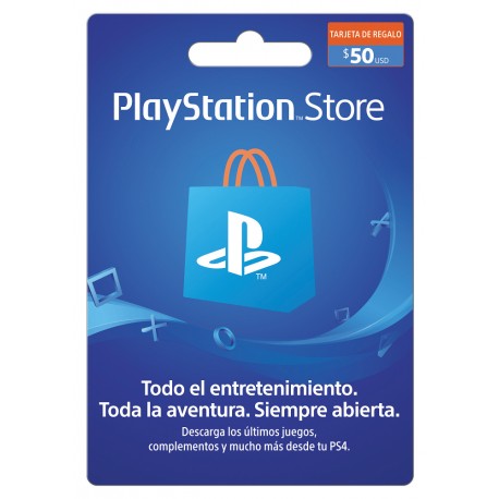 Sony - Tarjeta Playstation PSN 50 -  [Digital] Descargable 799000000000-TecnologiadelHogar-