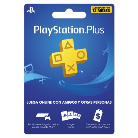 Sony - Tarjeta Playstation Plus 59.99 799000000000-TecnologiadelHogar-