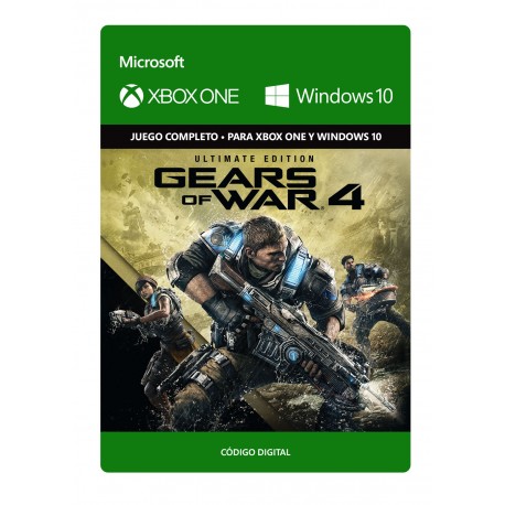 Xbox One - Gears Of War 4: Ultimate Edition - Juego Completo Descargable SE002MSE54-TecnologiadelHogar-Juegos Completos