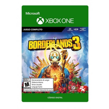 ¡Nuevo! Microsoft - Borderlands 3 - Tarjeta Digital - Envío por correo SE014MSE27-TecnologiadelHogar-Juegos Completos