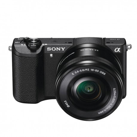 Sony - Cámara Mirrorless ILCE 5100 - Negro ILCE-5100-TecnologiadelHogar-Básicas - Cámaras Profesionales