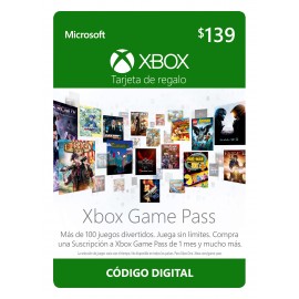 Xbox - Xbox Live Esd Game Pass 139 MXN - Suscripciones SE007MSE74-TecnologiadelHogar-Xbox Live