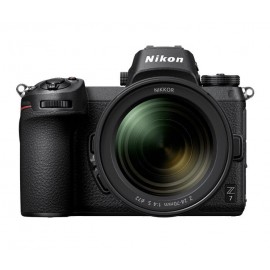 Nikon – Cámara mirrorless Z7 FX -Lente 24-70mm f/4 -Negro VOK010XU-TecnologiadelHogar-Avanzadas - Cámaras Profesional
