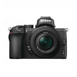 ¡Nuevo! Nikon - Cámara Mirrorless  Z 50 con lente Z 16-50mm  f/3.5-6.3 VR - Negro VOK050XU-TecnologiadelHogar-