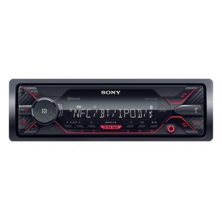 Sony - Autoestéreo con bluetooth, USB, NFC, AUX y sin mecanismo DSX-A410BT - Negro DSX-A410BT-TecnologiadelHogar-Autoestéreos