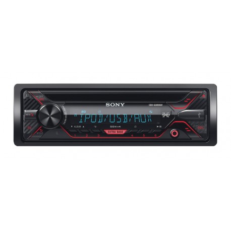 Sony - Autoestéreo con CD/USB CDX-G3200UV - Negro CDX-G3200UV-TecnologiadelHogar-Autoestéreos