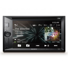 Sony - Autoestéreo XAV-W651BT de doble Din con DVD y Bluetooth - Negro XAV-W651BT-TecnologiadelHogar-Autoestéreos