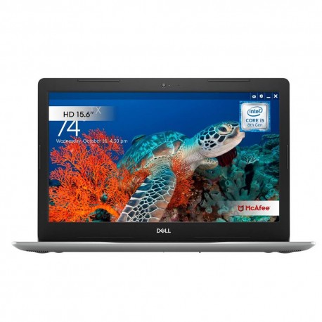 Dell - Laptop INSPIRON 3583 I5 de 15.6"- Core i5 - Intel HD - Memoria de 8GB- Disco duro de 1TB - Plata I3583_I581TSW10SNOD_120-