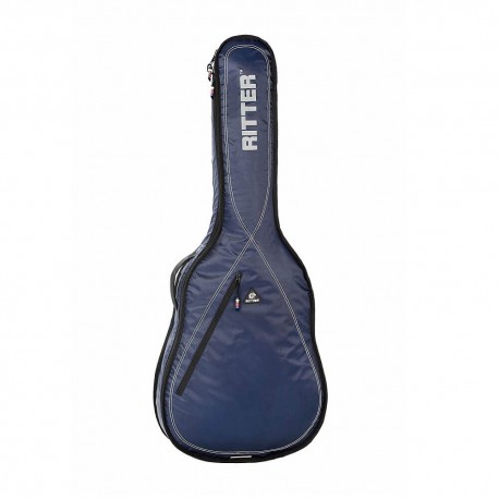 Ritter - Funda para guitarra acústica clásica 4/4 - Azul marino RGP2-C/BLW-TecnologiadelHogar-