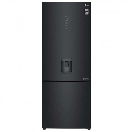 LG - Refrigerador Bottom Mount 17 Pies LB45SPT - Black Steel LB45SPT-TecnologiadelHogar-Refrigeradores