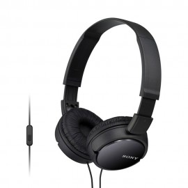 Sony - Audífonos tipo diadema MDR-ZX110AP - Negro MDR-ZX110AP/B-TecnologiadelHogar-Sobre el oído