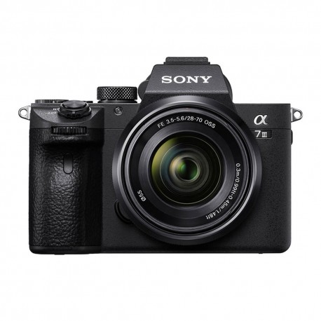 Sony – Cámara Mirrorless ILCE-7M3K – Negro ILCE-7M3K-TecnologiadelHogar-Intermedias - Cámaras Profesion