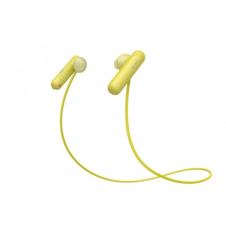 Sony – Audífonos Bluetooth WI-SP500 - Amarillo WI-SP500/Y-TecnologiadelHogar-Inalámbricos