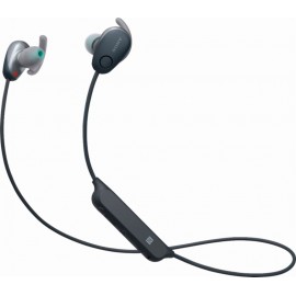 Sony - Audífonos Bluetooth deportivos internos Noise Cancelling WI-SP600 - Control por voz  - Negro WI-SP600N/B-TecnologiadelHog