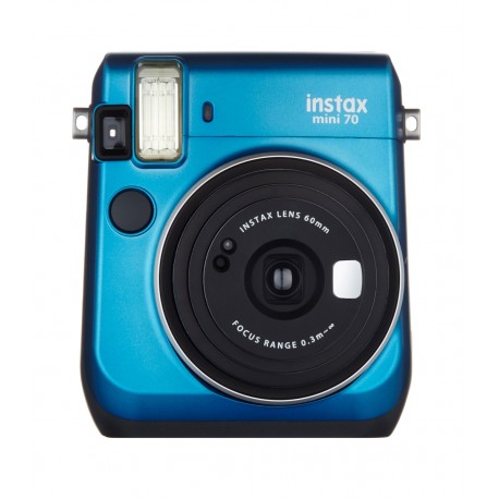 FujiFilm - Cámara Instax Mini 70 - Azul INSTAX MINI 70 BLUE-TecnologiadelHogar-Cámaras Instantáneas