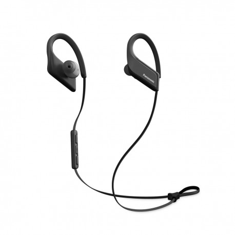 Panasonic – Audífonos Bluetooth RP-BTS35PP – Deportivos – Con clip flexible – Negro RP-BTS35PP-K-TecnologiadelHogar-Inalámbricos