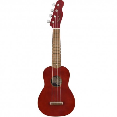 Fender - Ukulele Venice Soprano 971610790 - Cereza 971610790-TecnologiadelHogar-