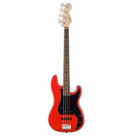 Fender - Bajo eléctrico Affinity Series Precision PL - Rojo 370500570-TecnologiadelHogar-Bajos
