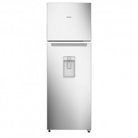 Whirlpool - Refrigerador Top Mount 14 Pies Cúbicos Con Dispensador De Agua WT1433A - Gris Acero WT1433A-TecnologiadelHogar-Refri