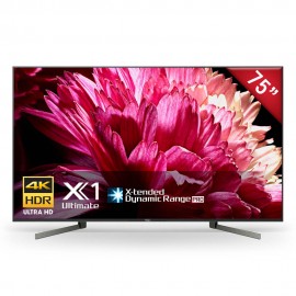 Sony - Pantalla LED XBR-75X950G  75" 4K HDR - Procesador X1 Ultimate - Smart TV (Android TV) - Negro XBR-75X950G-TecnologiadelHo