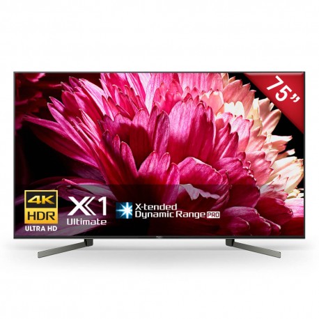 Sony - Pantalla LED XBR-75X950G  75" 4K HDR - Procesador X1 Ultimate - Smart TV (Android TV) - Negro XBR-75X950G-TecnologiadelHo