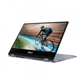 Asus - Laptop TP412UA-EC183T de 14" - Pentium Gold - Intel HD 620 - Memoria 4GB - Unidad de estado sólido 128GB - Gris TP412UA--