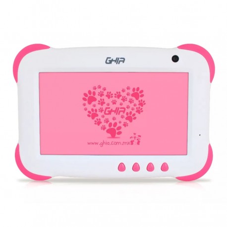 Guia - Tablet - AnyKids 7" - Blanco/Rosa Notghia148 Any Kids-TecnologiadelHogar-