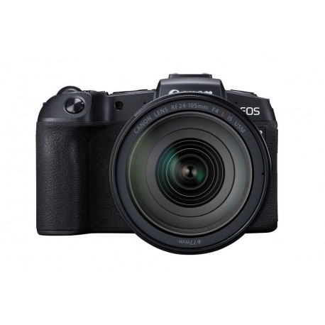 Canon – Cámara mirrorless EOS RP con Lente 24-105mm f/4L IS más Adaptador – Negro 3380C074AA-TecnologiadelHogar-