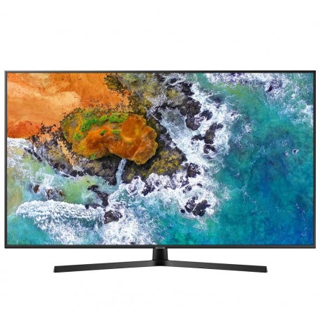 Samsung - Pantalla de 50" - Plana - Ultra HD 4K - Smart TV - UN50RU7400FXZ - Negro UN50RU7400FXZX-TecnologiadelHogar-