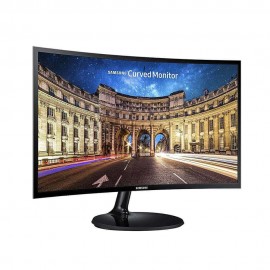 Samsung - Monitor Full HD LED Curvo de 24" - Negro LC24F390FHLXZX-TecnologiadelHogar-