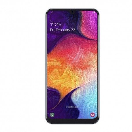 Samsung - Galaxy A50 128 GB - Blanco (AT&T) Galaxy A50-TecnologiadelHogar-