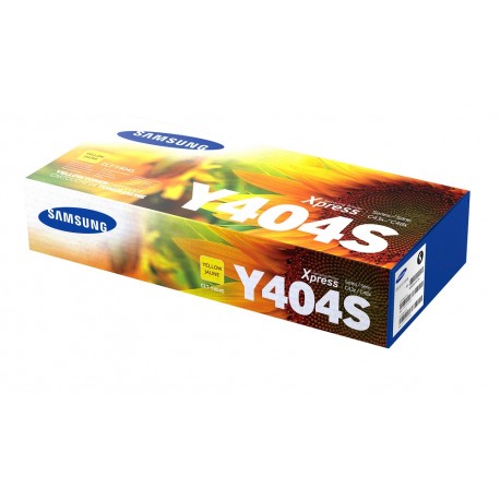 Samsung - Cartucho de tóner CLT-Y404S - Amarillo CLT-Y404S/XAX-TecnologiadelHogar-Tóner