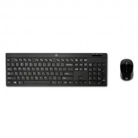 HP - Kit Inalámbrico HP 200 - Teclado + Mouse - Negro Z3Q63AAABM-TecnologiadelHogar-