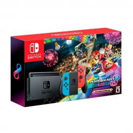 Nintendo Switch - Consola 32 GB con Mario Kart 8 - Neon Blue/Red 45496881979-TecnologiadelHogar-