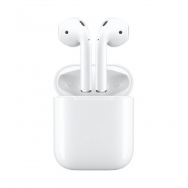 Apple - Audífonos Bluetooth - AirPods 2da generación con recarga Lightning – Blanco MV7N2BE/A-TecnologiadelHogar-True Wireless